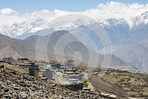 Muktinath Valley in Mustang Nepal