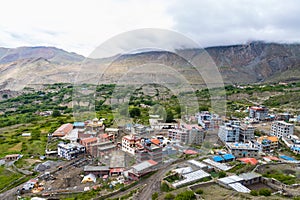 Muktinath Village captured from Muktinath Temple