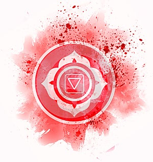 Muladhara chakra symbol