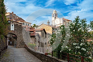 Mulazzo, historic town in Lunigiana, Tuscany