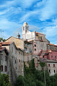 Mulazzo, historic town in Lunigiana, Tuscany