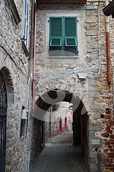 Mulazzo, historic town in Lunigiana, Tuscany