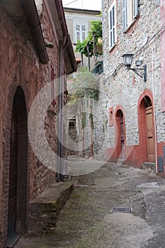 Mulazzo, historic town in Lunigiana, Tuscany