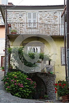 Mulazzo, historic town in Lunigiana, Tuscany