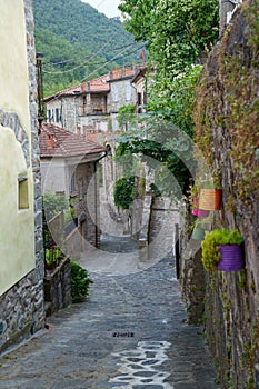 Mulazzo, historic town in Lunigiana, Tuscany