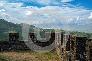 Mulazzo, historic town in Lunigiana, Tuscany