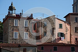 Mulazzo, historic town in Lunigiana, Tuscany, at morning