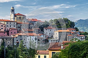 Mulazzo, old village in Lunigiana