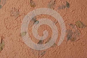 Mulberry paper texture background in close-up
