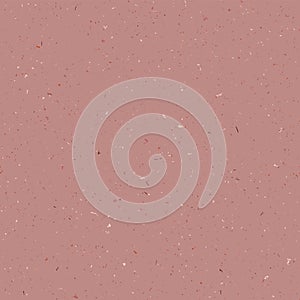 Mulberry Washi Paper Texture Background. Old Rose Natural Fibre Flecks on Organic Muted Pink Color. All Over Speckle Recycled photo