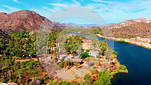 MULEGE BCS MEXICO-2022: Greenish Nature With Blue River