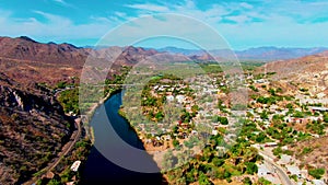 MULEGE BCS MEXICO-2022: River Flowing In The Valley
