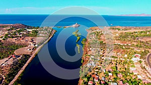 MULEGE BCS MEXICO-2022: The River Merges With The Sea