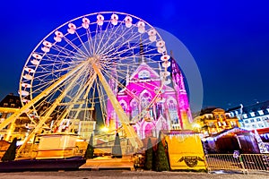 Mulhouse, Alsace, France - Marche de Noel