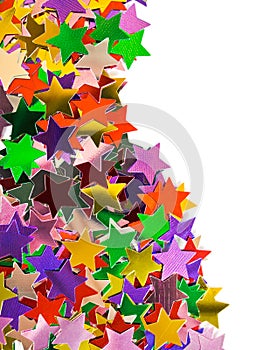 Mulicolored stars pattern