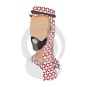 Mullah cartoon icon