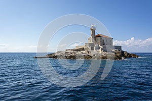 Mulo lighthouse in Croatia photo