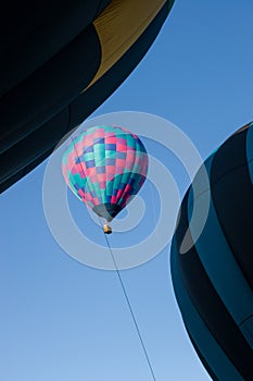 Multi Color Balloon at Balloon festival at Mancos near Mesa Verde photo