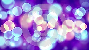 Multi color Blue Purple Abstract blinking glowing Glittering dust Particles loop