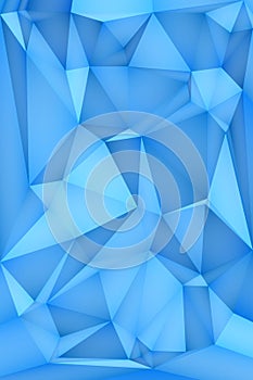 Multi-color geometric triangular low poly abstract background