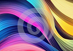 multi colored abstract lines