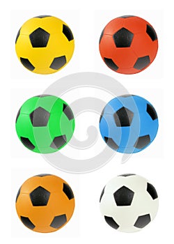 Multi colored balls