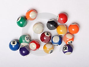 Multi-colored balls for snooker three