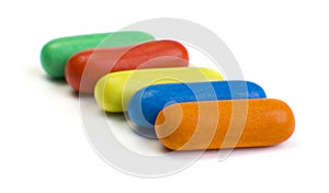 Multi-colored candy