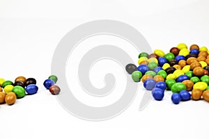 Multi-colored candy - Peanuts