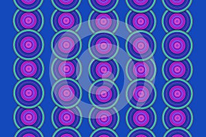 Colored circles background, illustration