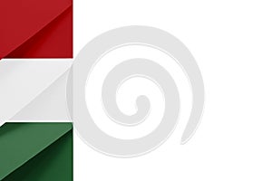 Multi colored envelopes look like flag of Hungary
