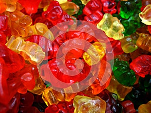 Multi Colored Gummi Bears
