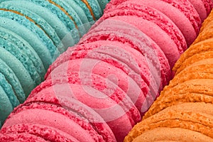 Multi Colored Macaroons