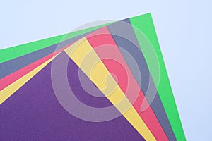 Multi-colored paper