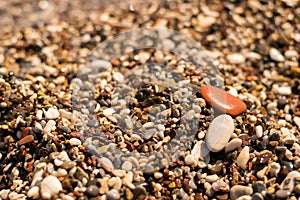 Multi-Colored Pebbles and Rocks
