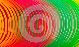 Multi-colored rainbow spring as a background