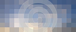 Multi-colored rectangular pixel background. The texture consisting of multi-colored squares