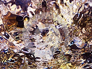 Multi-colored river stones. Background of colored sea stones close-up