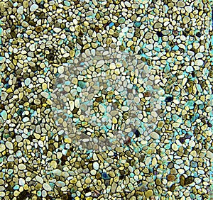 Multi Colored Rounded Pebbles Background
