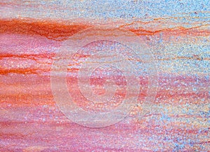 Multi-colored Surface