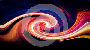 Multi colored vortex swirl spin background