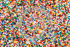 Multi-coloured balls