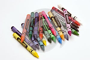 Multi Coloured Crayons