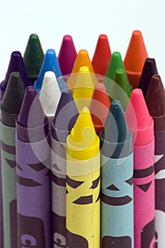 Multi Coloured Crayons