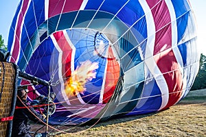 Viac farebný horúci vzduch balón 