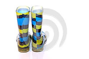 Multi Coloured wellington Boots