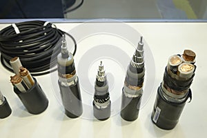 Multi-conductor control and power cable., sheathed