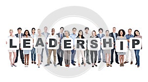 Multi-Ethnic Business People Leadership Community Concept