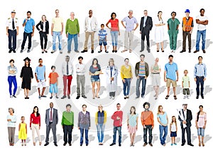 Multi-Ethnic Group of People and Diversity in Careers