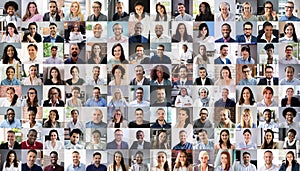 Multi-Face Collage: People in Business